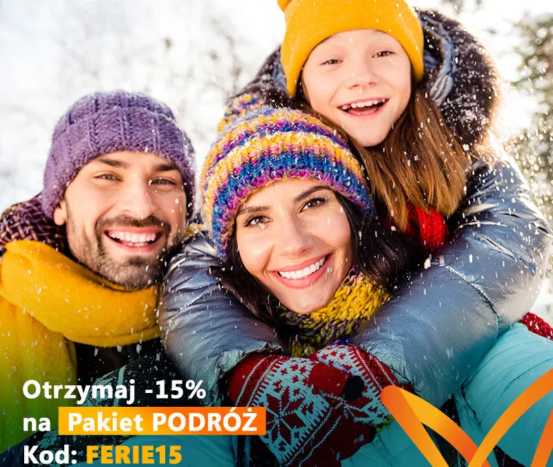 Bezpieczne ferie? Ubezpiecz podróż z rodziną!